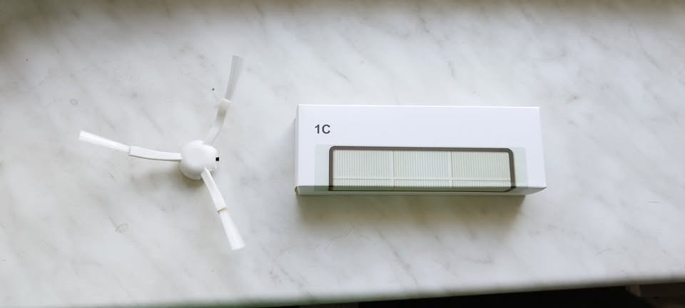 Náhradní filtr a kartáč pro Miaja Xiaomi 1C