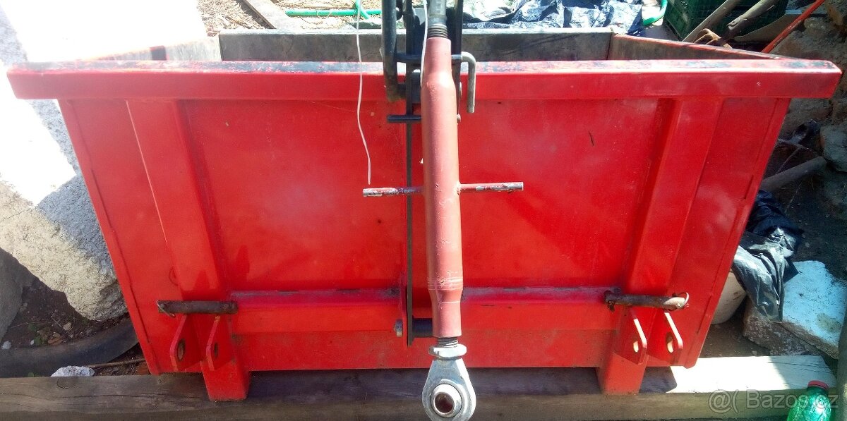 Bedna do třetího bodu za traktor (bedna) (lopata)