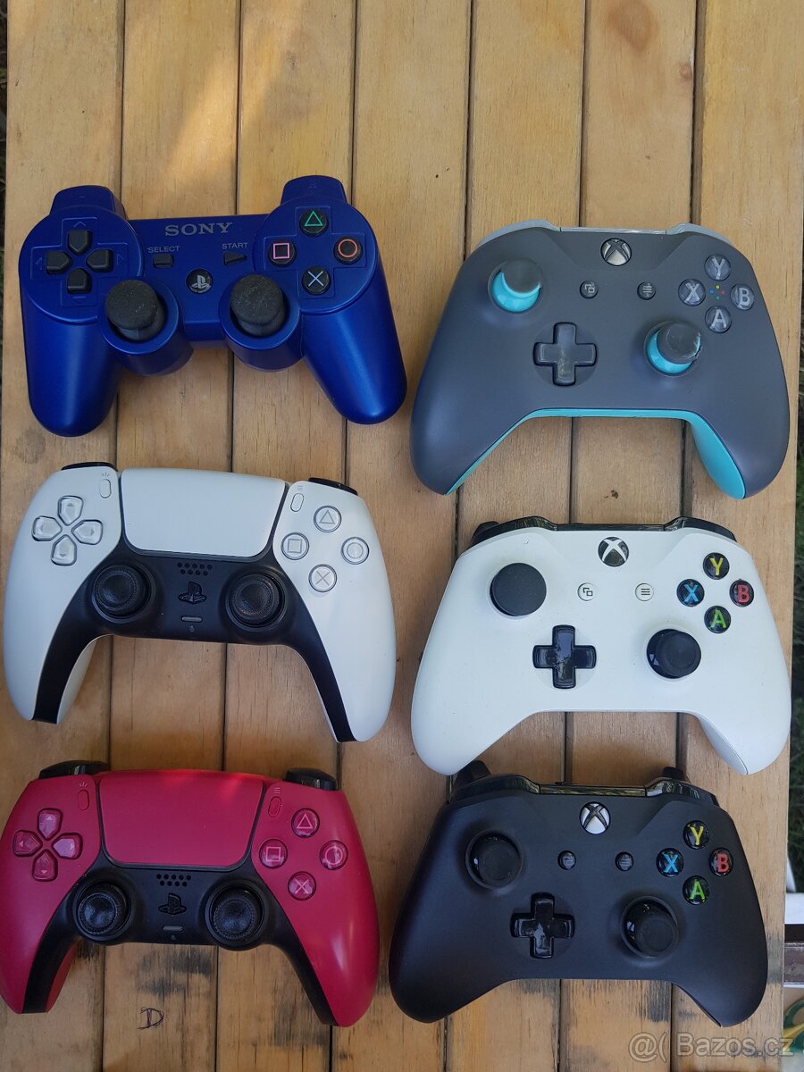 Funkčni ovladače na ps3,ps5,xbox one