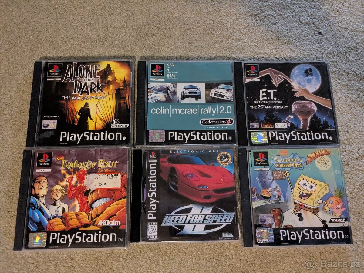 Hry PS1 PSX Playstation