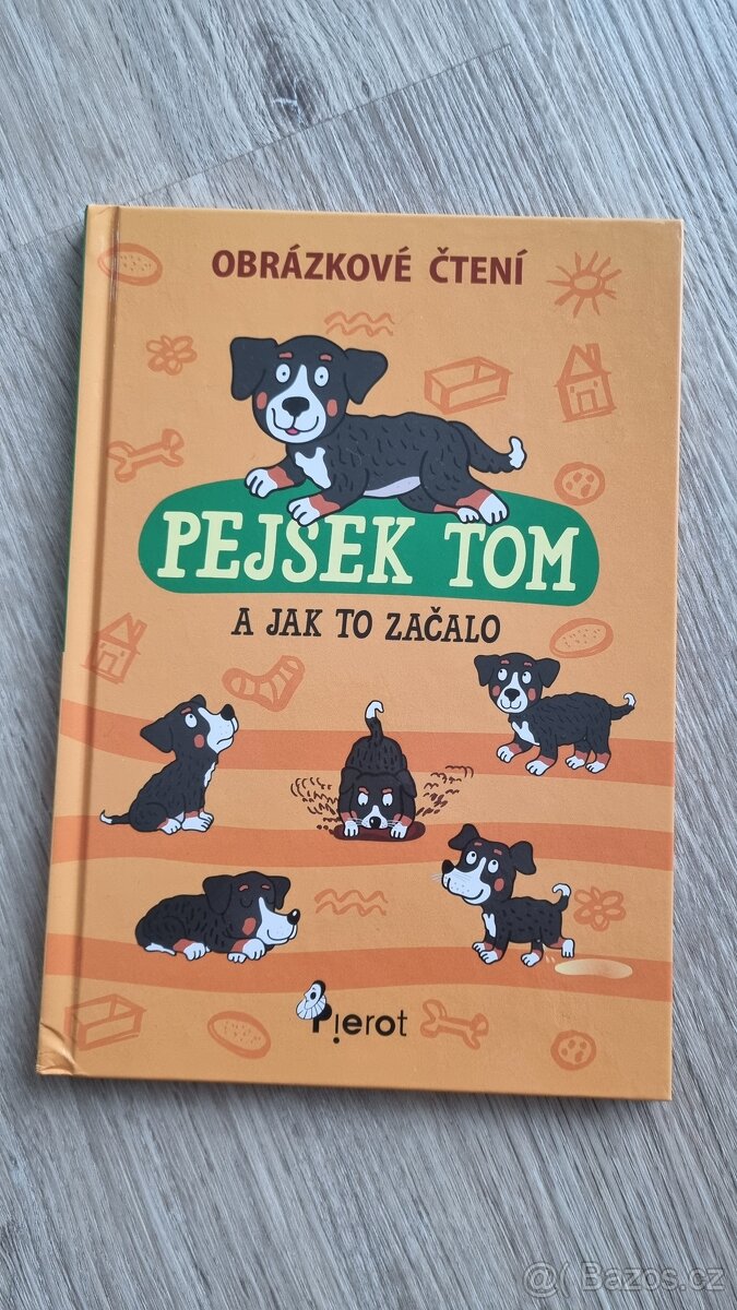 Knížka Pejsek Tom - obrázkové čtění