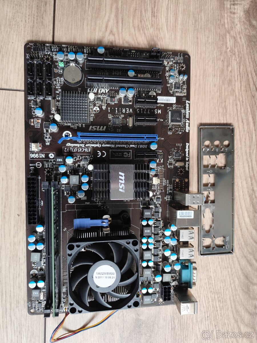 MSI 870-C45 (FX) V2 + AMD II Athlon 250 3,00GHz