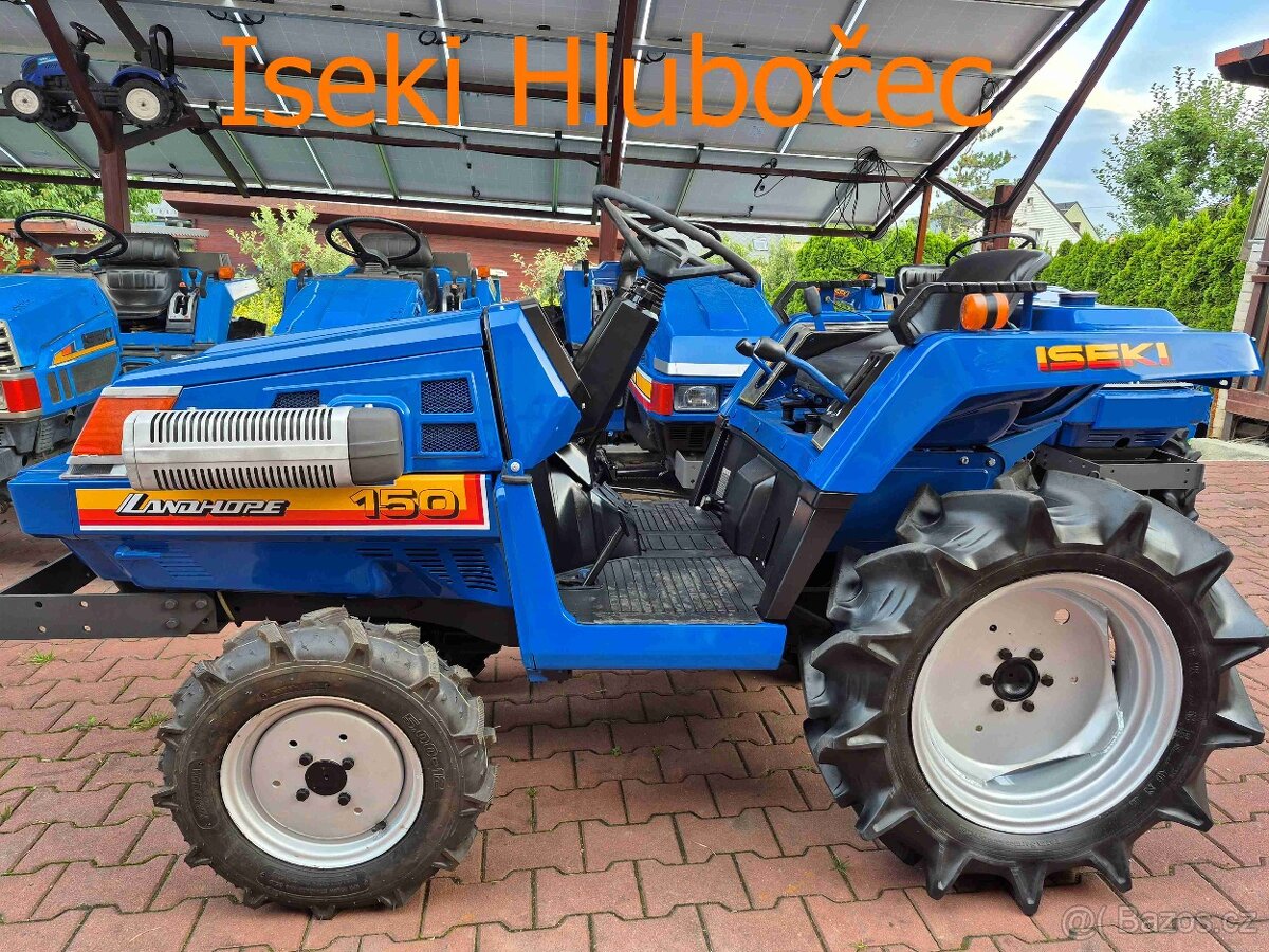 Iseki TU 150 F, vypínatelný 4x4, 14HP