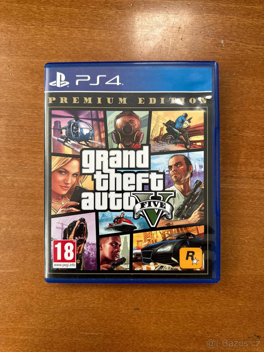 Grand Theft Auto V PS4 PS5 Premium Edition