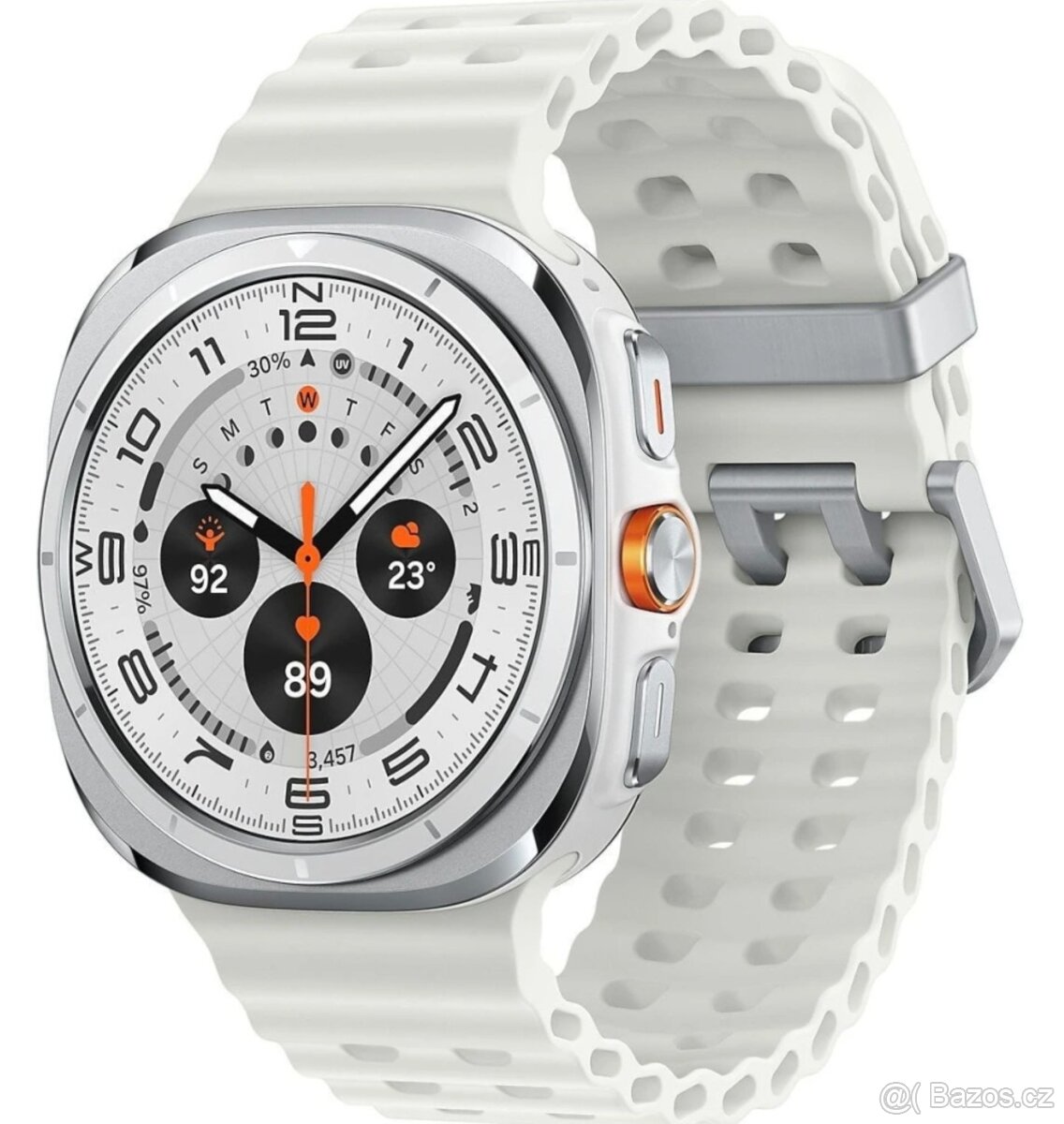 Samsung Galaxy Watch Ultra 47 mm, bílé