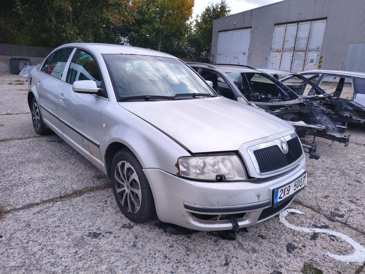 ŠKODA SUPERB I. 1.9TDI - DÍLY Z VOZU