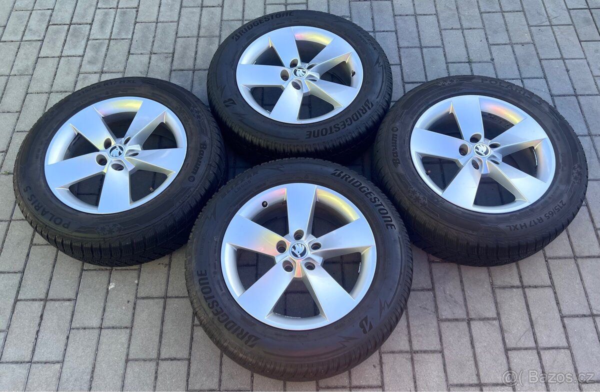 Kodiaq - 17" Ratikon + zimní 215/65 Barum/Bridgestone