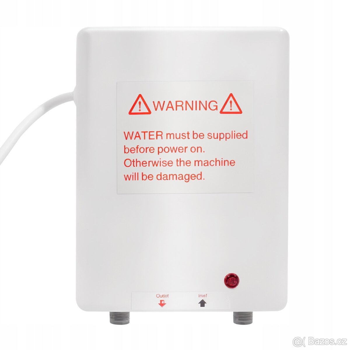 Nový průtokový ohřívač vody.(3500W)