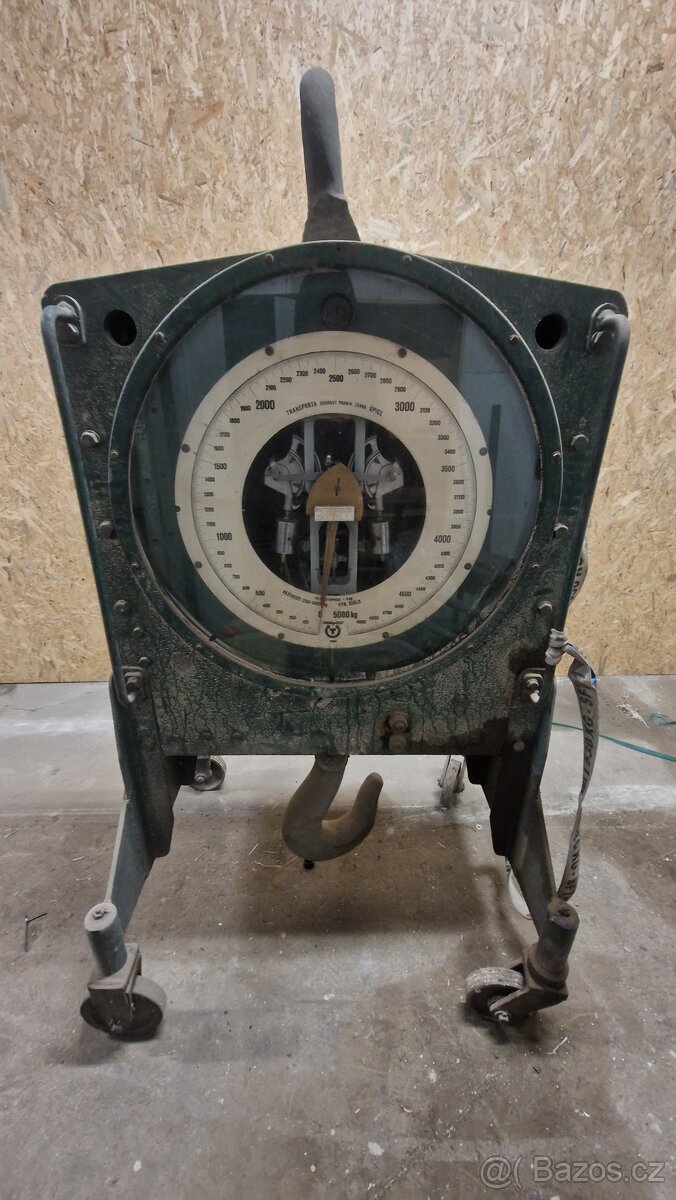 Průmyslová jeřábová váha na 5t