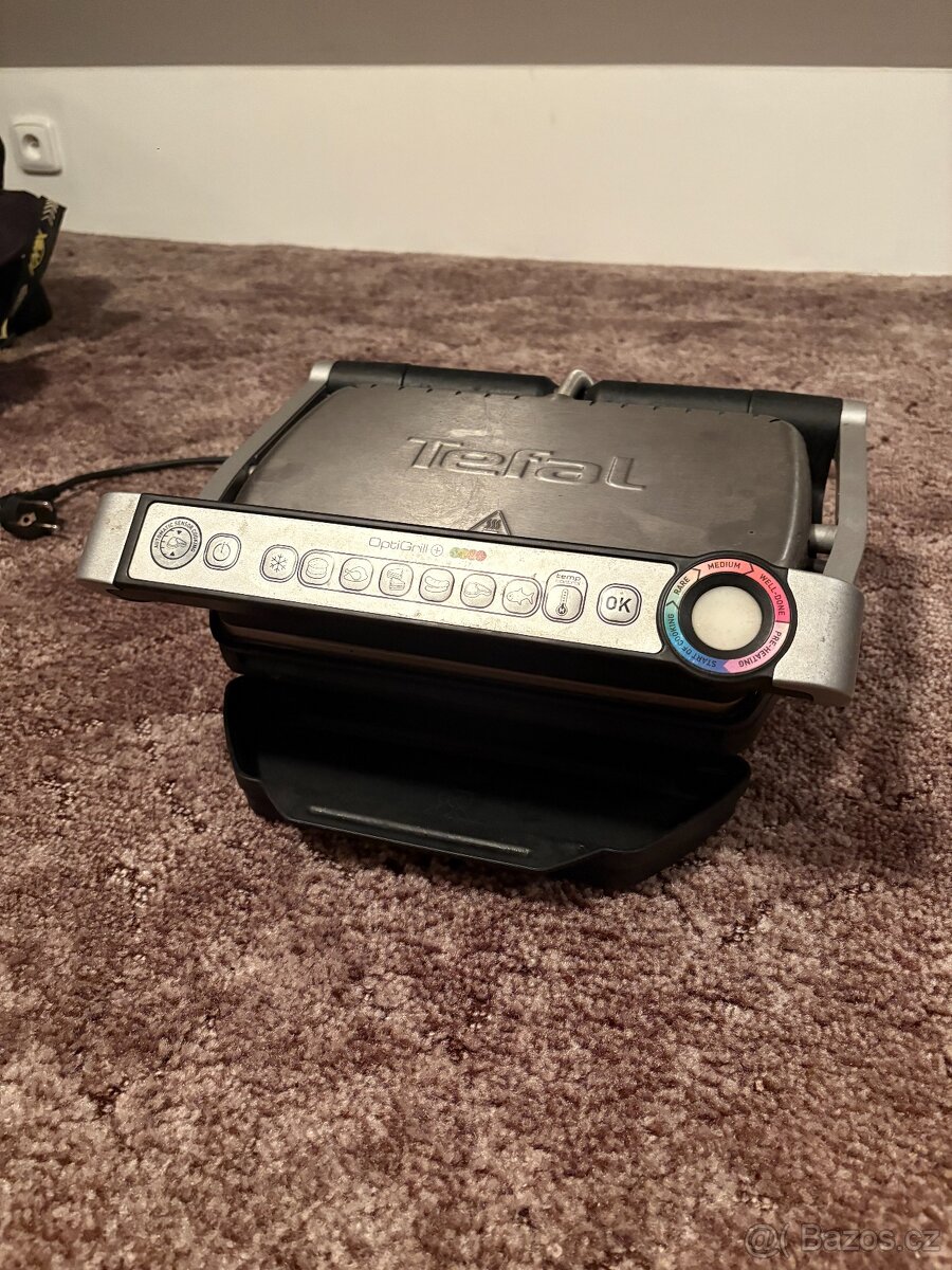 Elektrický gril - Tefal OptiGrill+ GC712D34