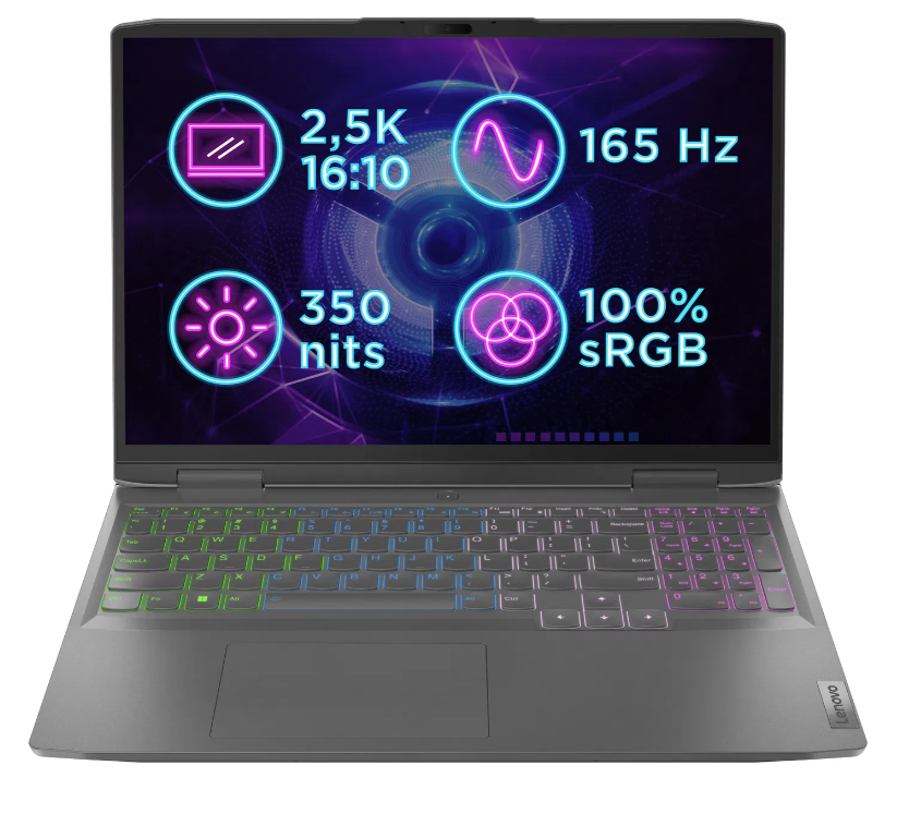 Lenovo LOQ 16":Ryzen 7 8845HS,16GB,SSD 1TB,RTX4050 6GB