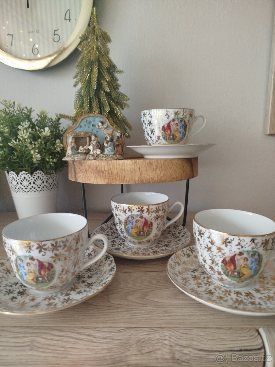 Kávová sada tři grácie 4 kusy