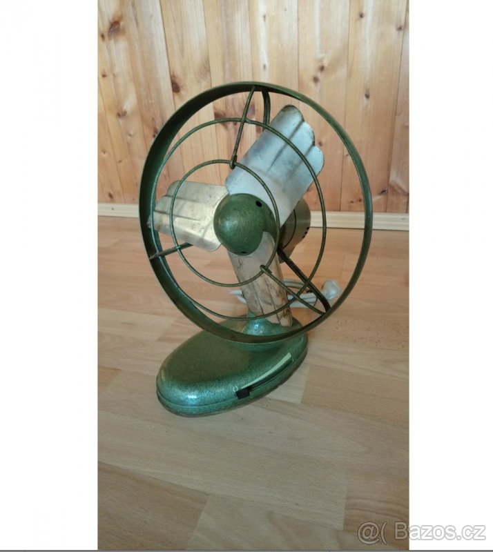 Retro větrák 50.léta. Letecký - industriální design.