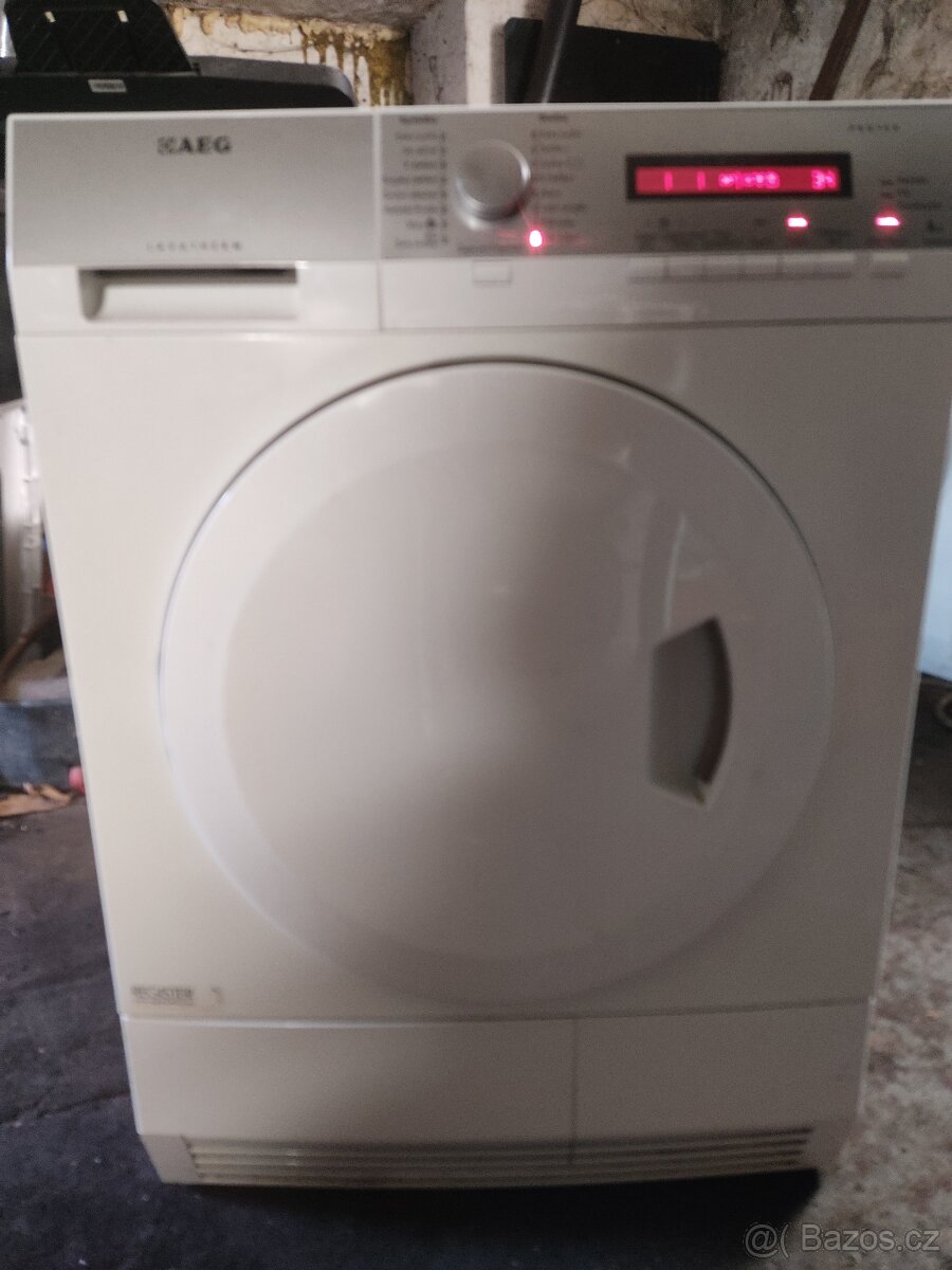 sušička prádla Aeg T76385 AH3C, kapacita 8kg,A++