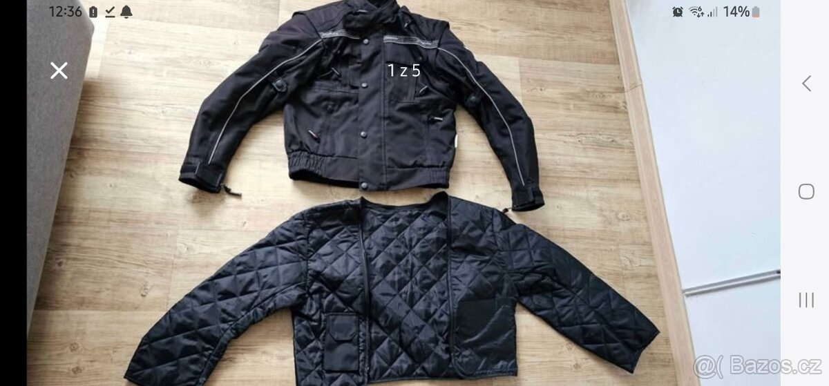 Motorkářská bunda - perfektní stav