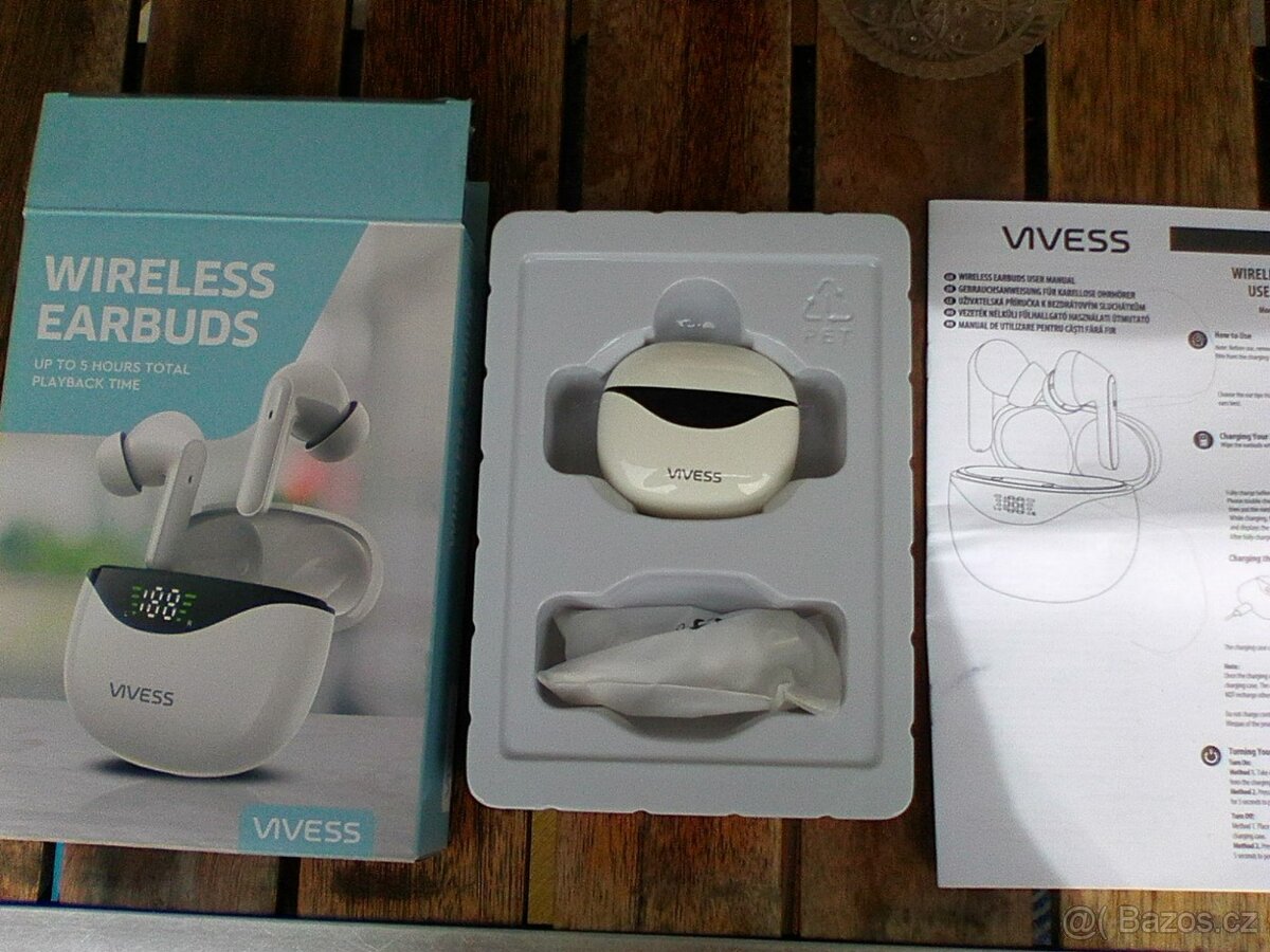 Bezdrátová sluchátka Wireles