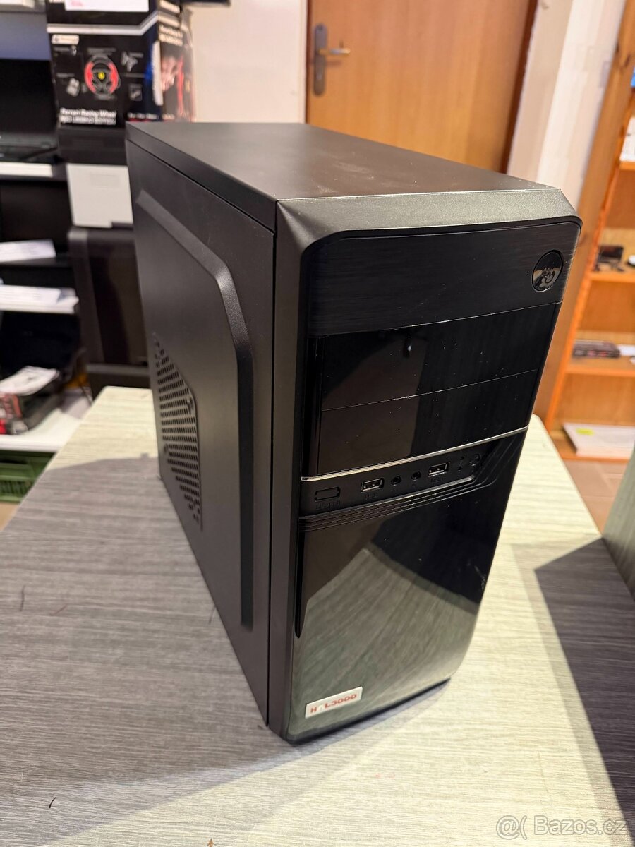 Herní PC 4. i5-7400 16GB DDR4 SSD 128G HDD 1TB GTX 1060 6GB