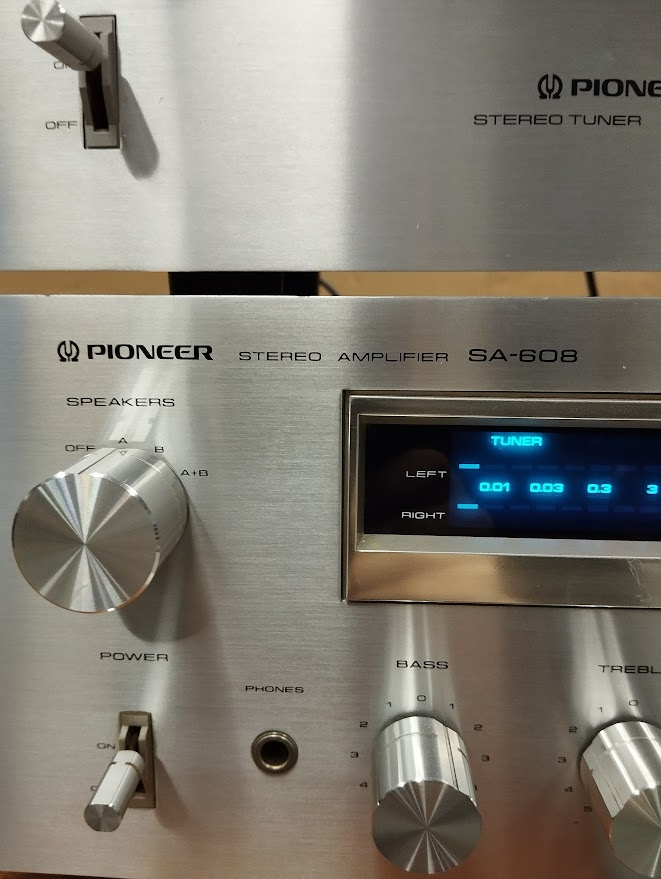 Pionee SA 608 + TX608 Blue Line +Tesla ARS 1054