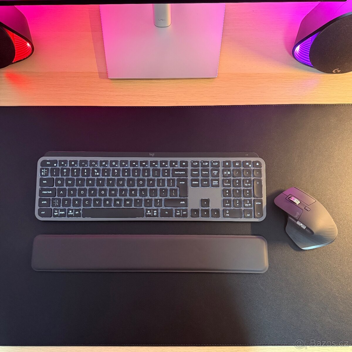 Bezdrátová klávesnice + myš Logitech MX Keys S Combo – top s
