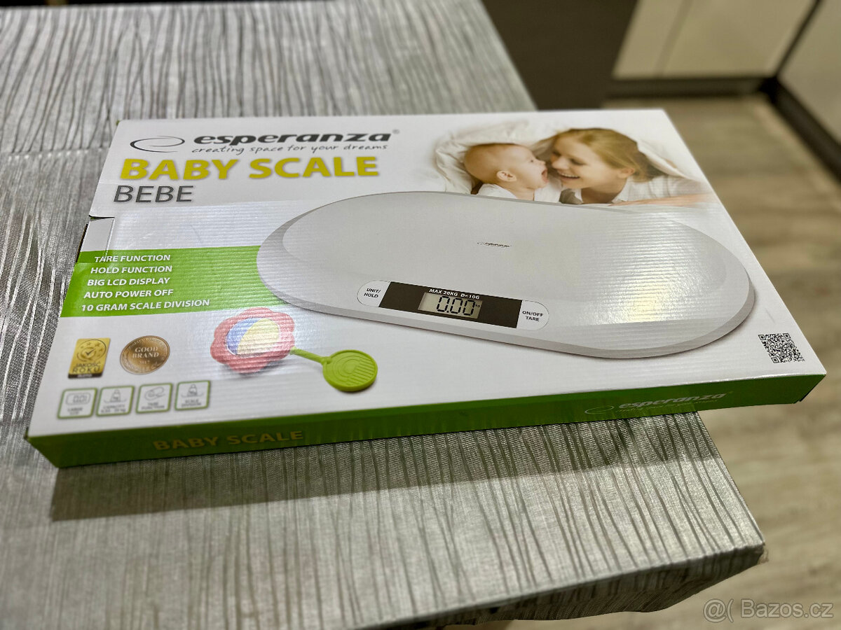Dětská (kojenecká) digitální váha značky Esperanza