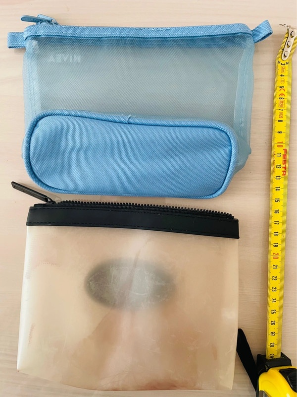 2 menší taštičky za 50 Kč