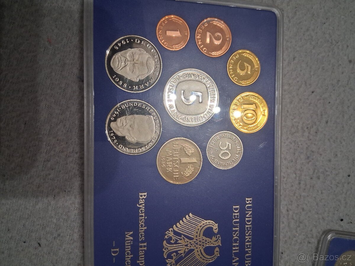 Prodam vetsi sbirku minci