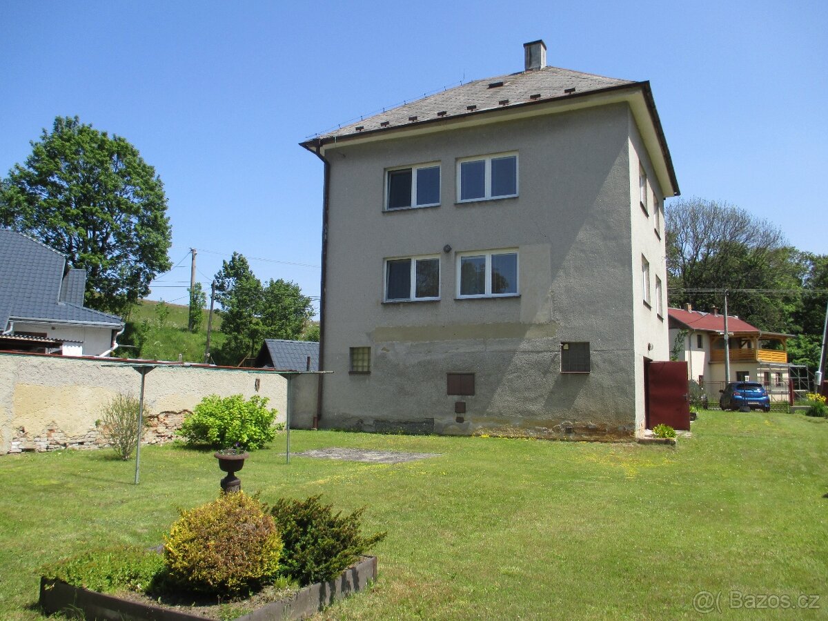 Prodej RD Dvorce u Bruntálu.