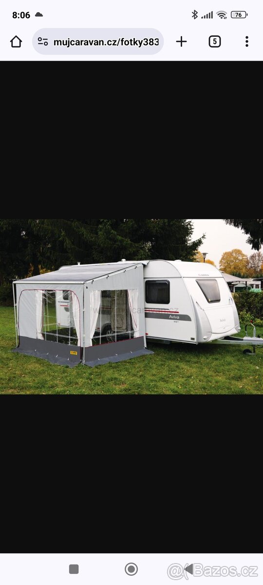 NOVÝ předstan k markýze Caravanstore