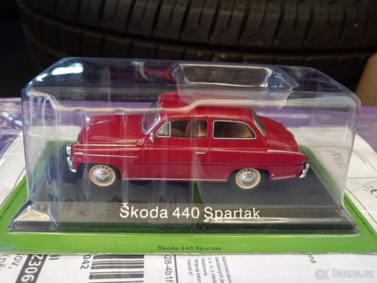 model auta Škoda 440 Spartak