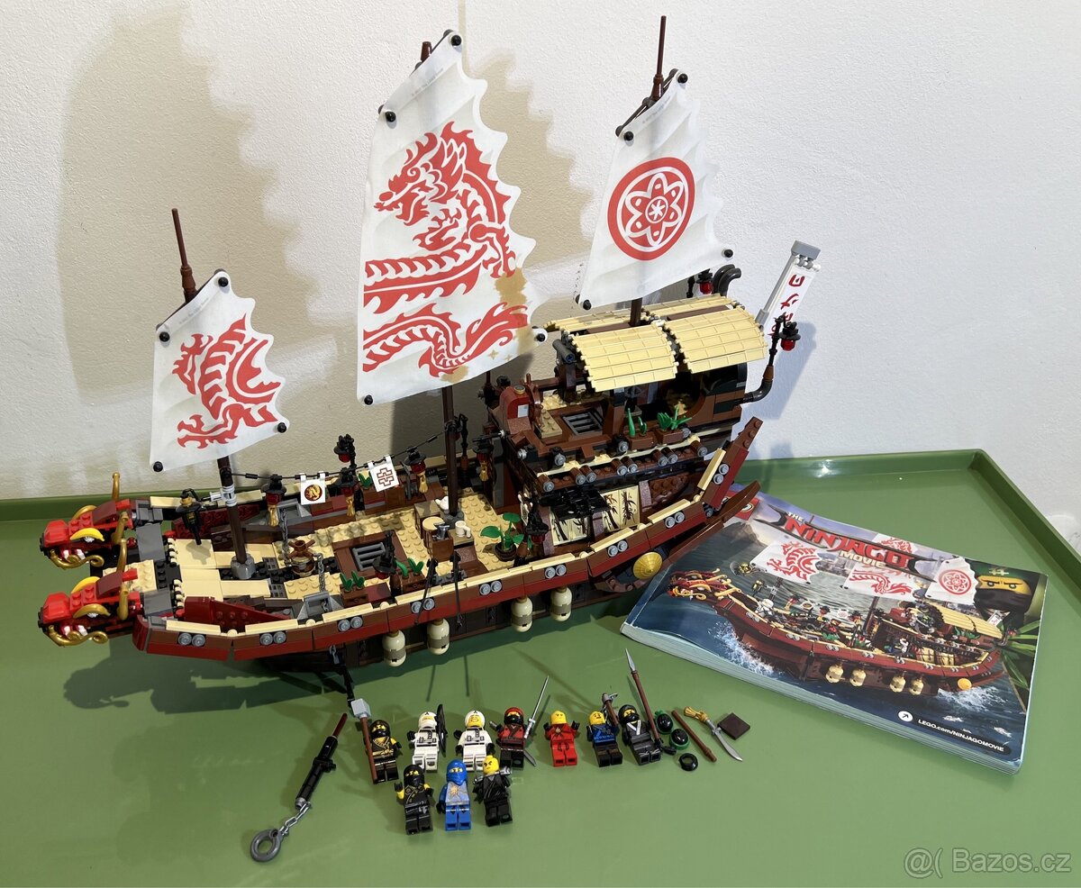 Prodám lego loď ninjago Destiny's Bounty 70618