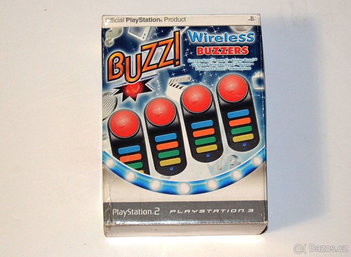 BUZZ Wirelles Buzzers pre Playtation