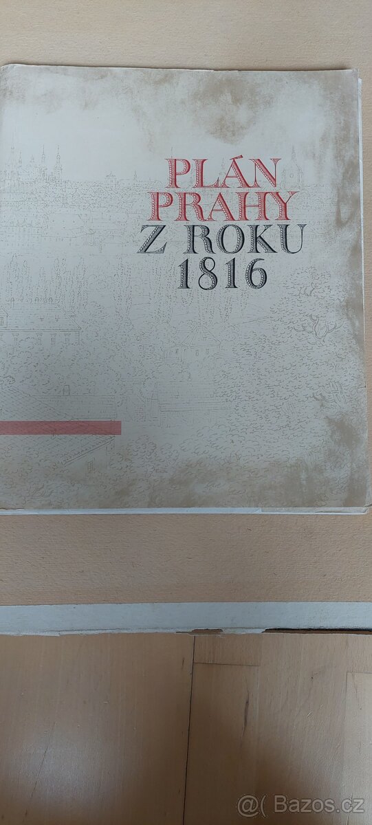 Plán Prahy z roku 1816