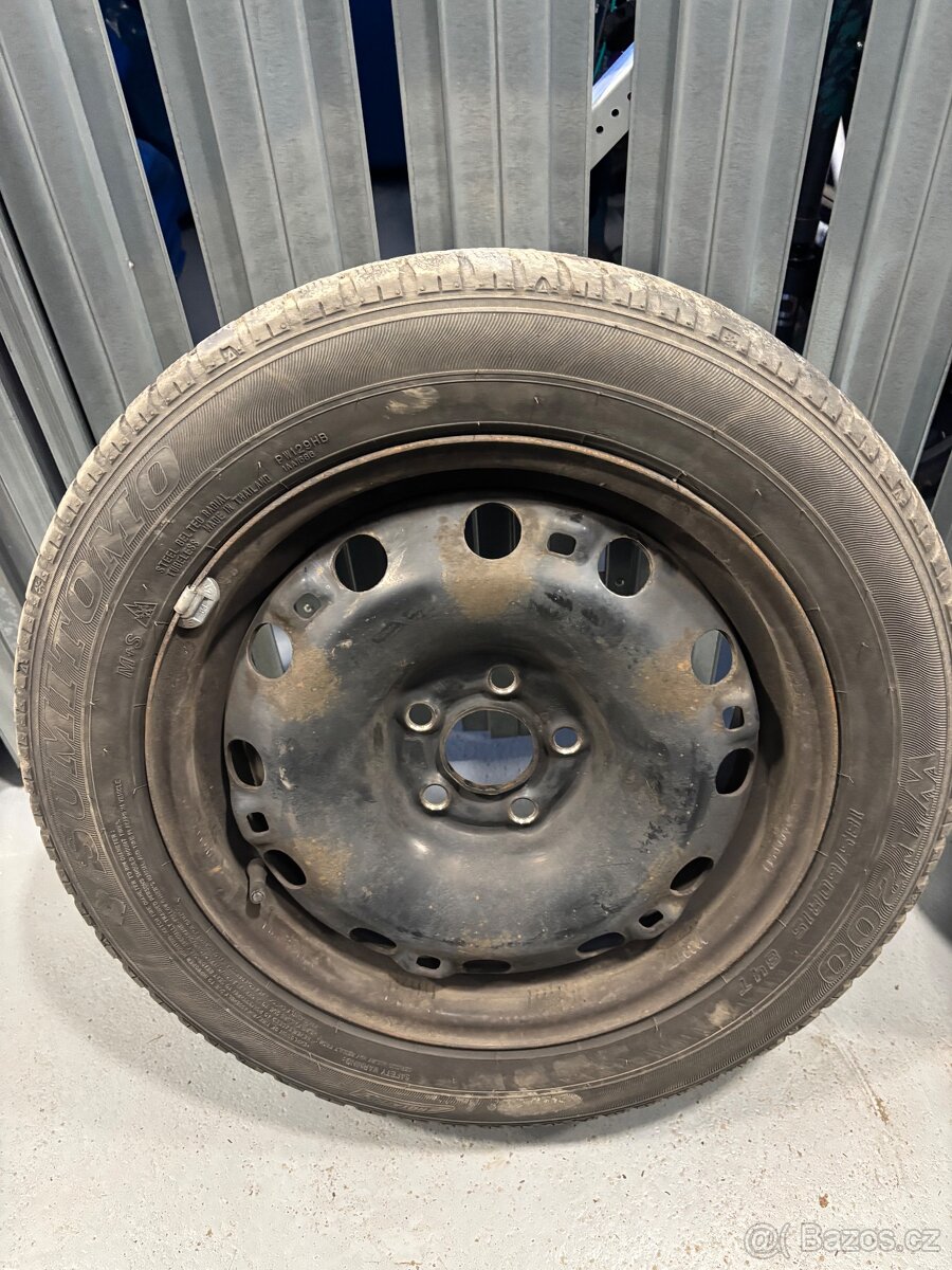 Sada plechových disků zimní 185/60R15