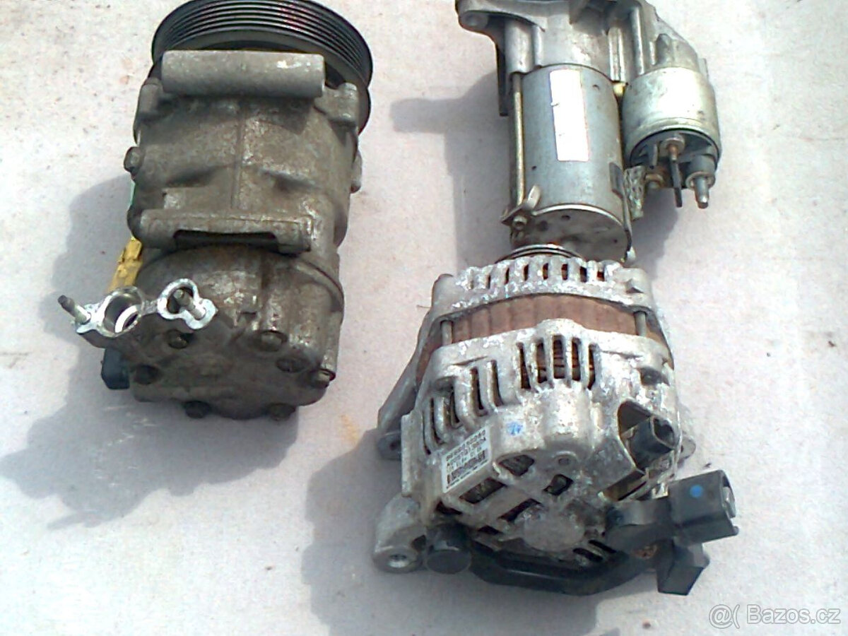 Citroen C3,r.v.2012,klimakompresor,alternátor,starter