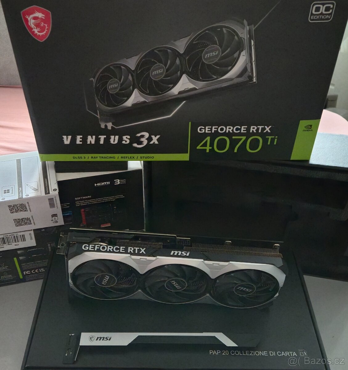 Prodám MSI Geforce RTX 4070TI