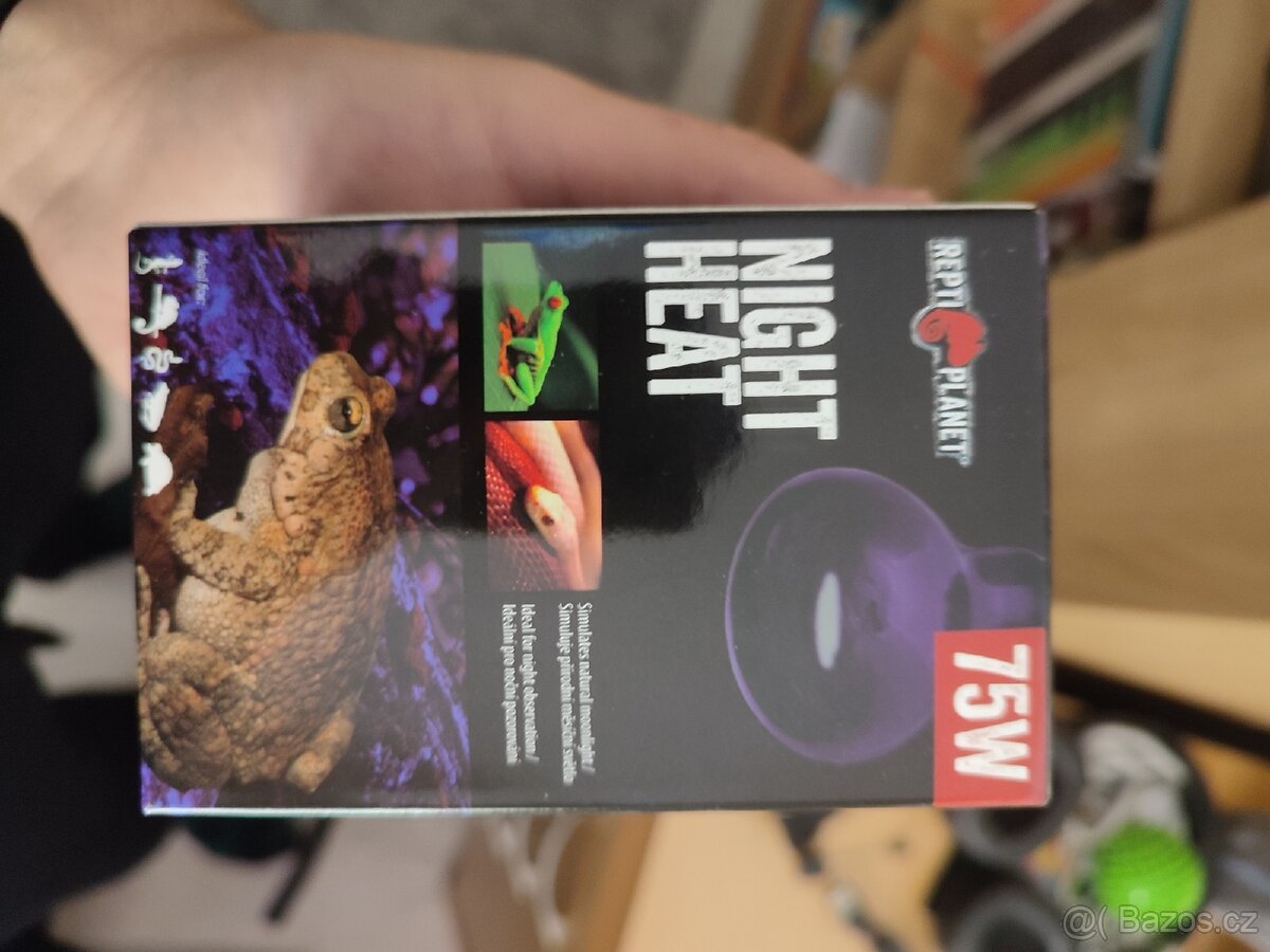 Noční lampička do terária