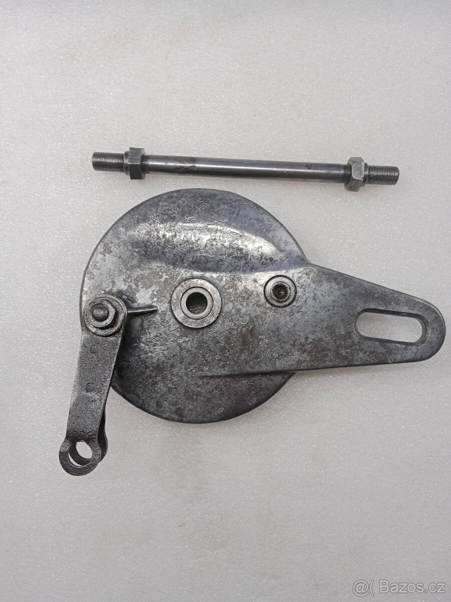 ČZ 125 & 150 C OSA ZADNÍHO KOLA NEODPRUŽENÁ ORIGINÁL