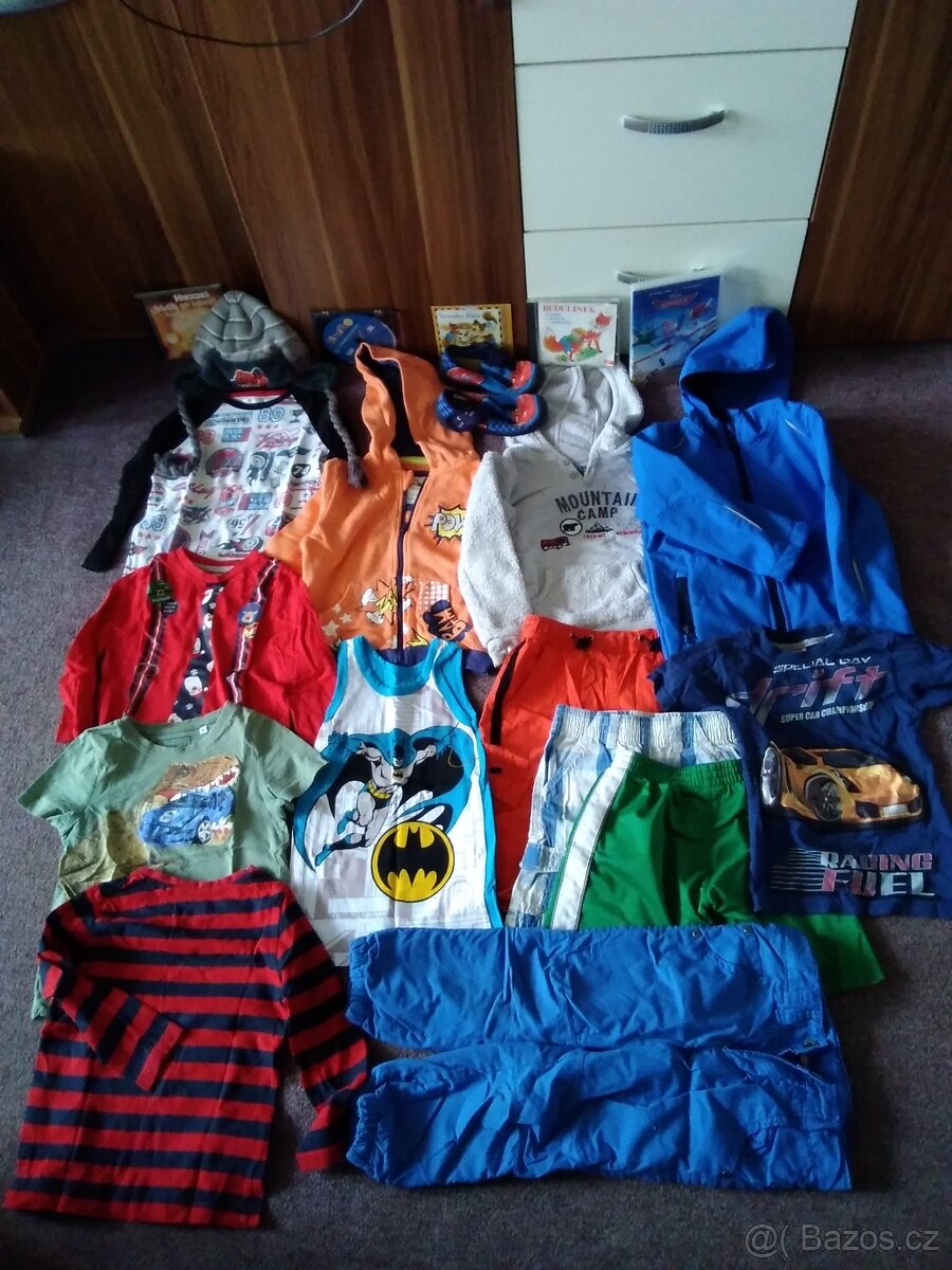 Chlapecké oblečení věk 3 až 4 roky 98/104