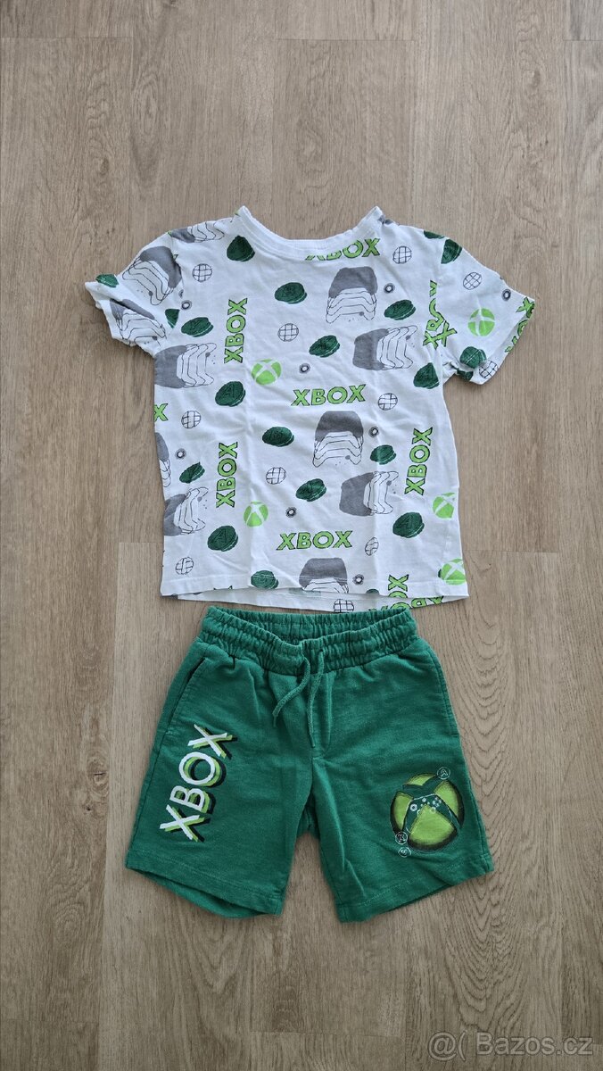 Xbox tričko a kraťasy, stav velmi dobrý