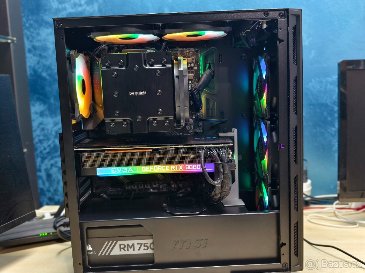 Herní 12 jádro Ryzen 9 5900X, 64GB, RTX3080 10GB, 2TB SSD