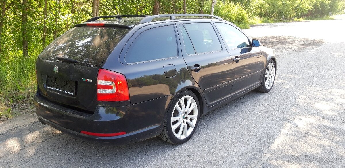 Škoda Octavia II 2.0 TFSI RS 200 ps, 6-ti rychlostní,