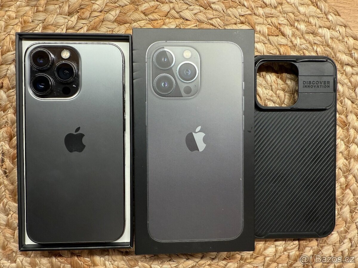 Apple Iphone 13 Pro 128 GB GRAPHITE - PERFEKTNÍ STAV