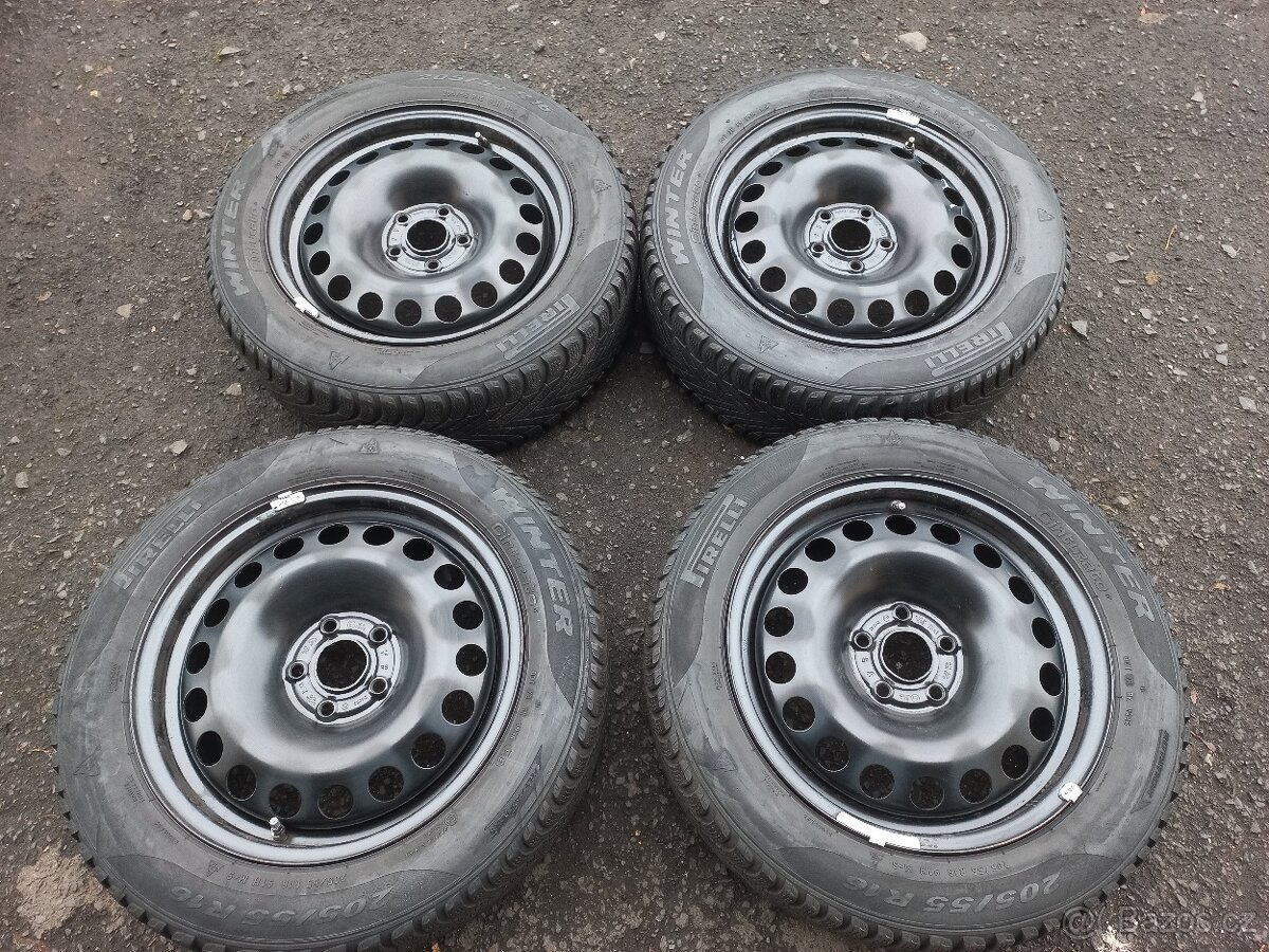 Sada kol Opel 205/55R16 zimní
