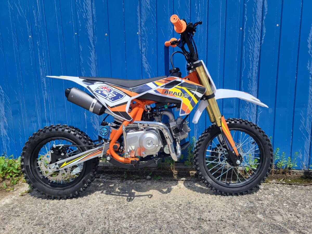 Pitbike APAQ 125ccm XB27 14/12 E-START poloautomat