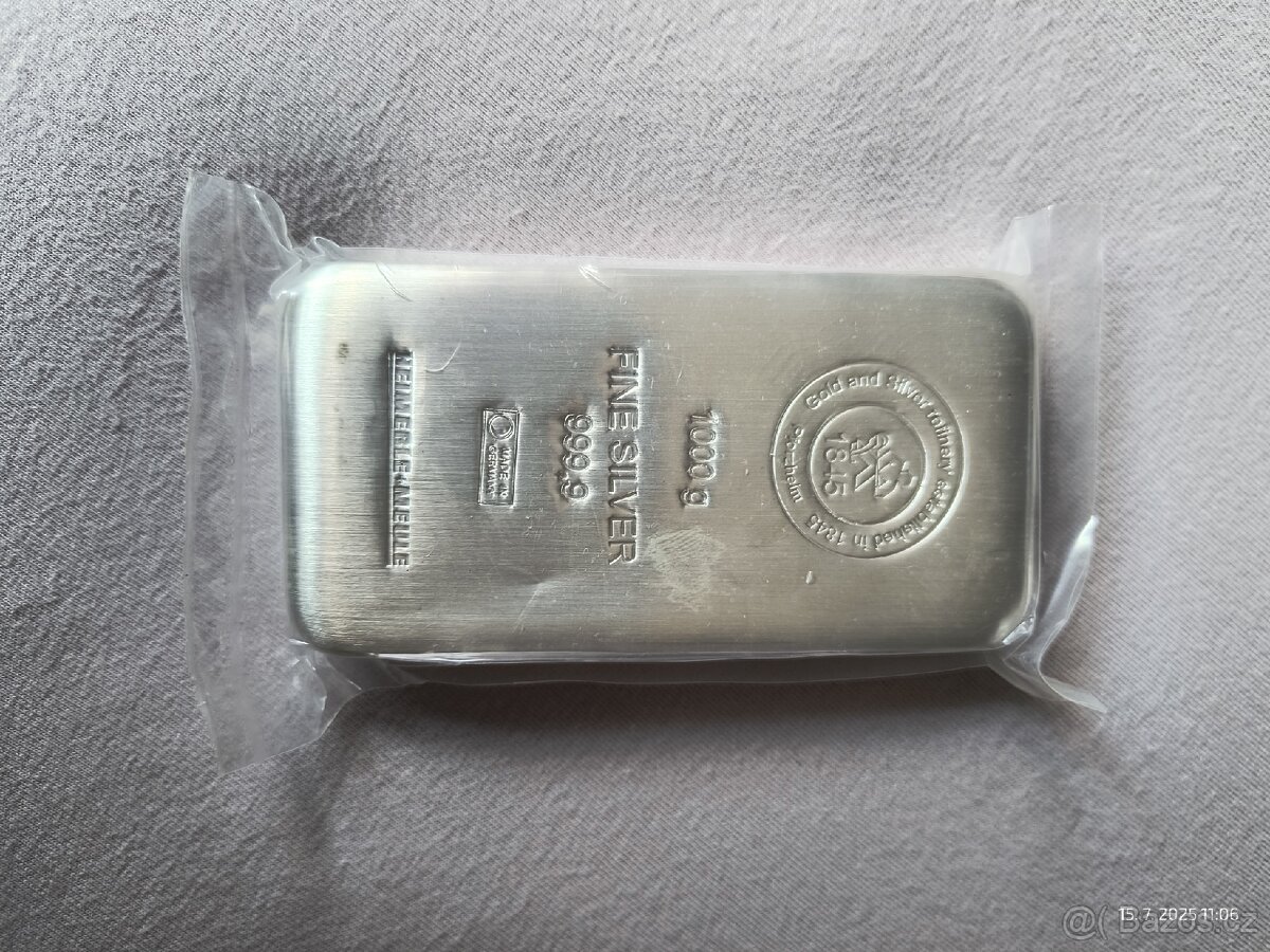 Stříbro 1kg