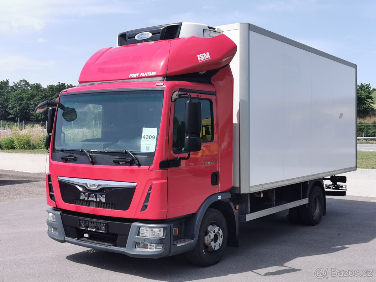 Prodám skříňový MAN TGL 12.220 4X2 BL EURO 6 maso ve visu