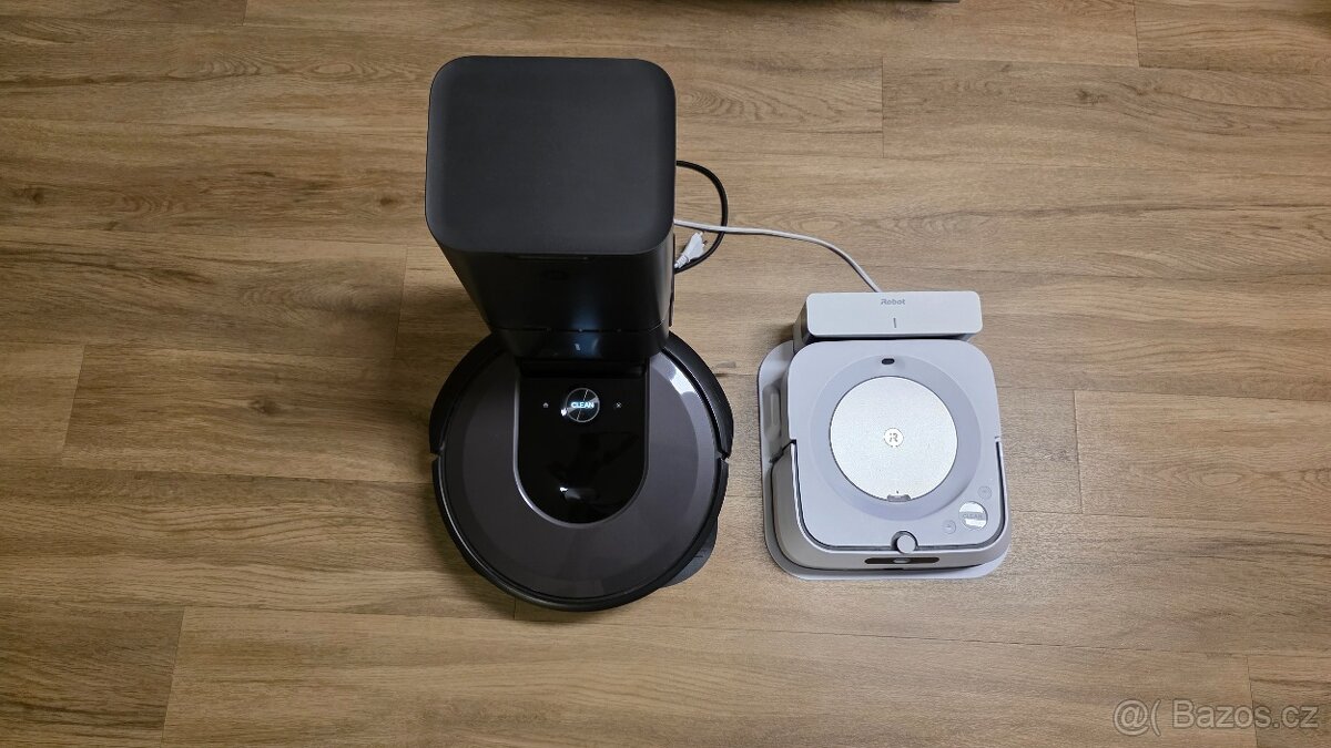 Prodám iRobot Roomba i7+ a iRobot Braava M6 + velké množství