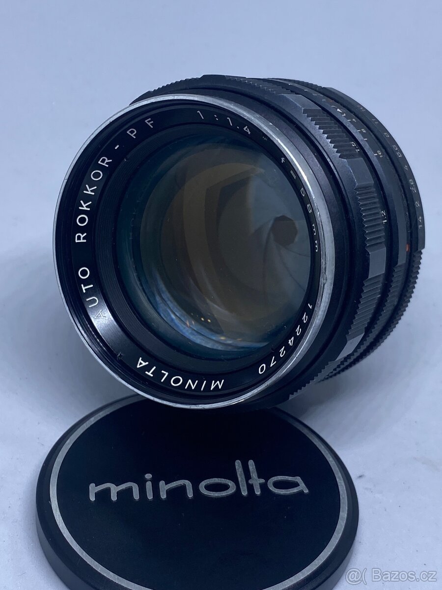 Minolta Auto Rokkor-PF 58mm f/1,4 📸