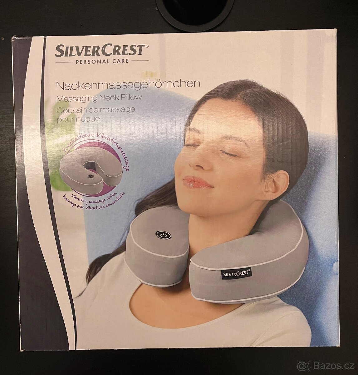 Masážní polštářek za krk