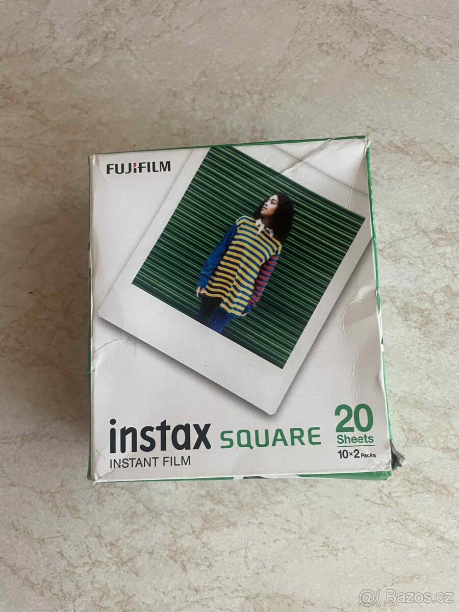 Fujifilm Instax square film 20 ks